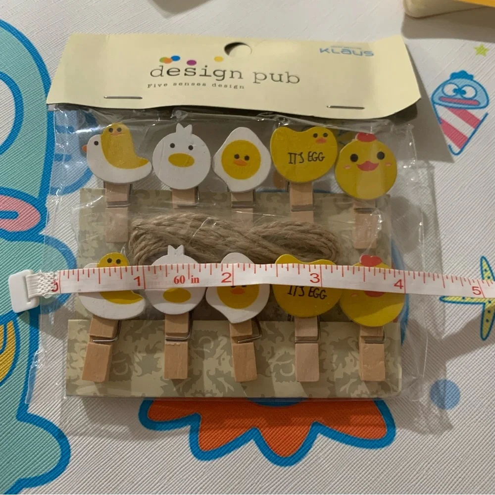 Yellow Duck and Chicken Themed Stationery Set